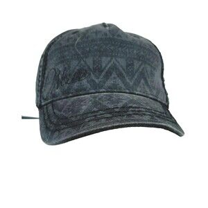 O'Neill Ball Cap Gray/Black Print 100% Cotton Unisex‎ - Pre-owned